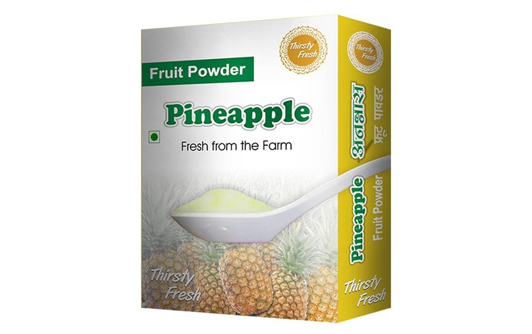 Thirsty Fresh Pineapple Fruit Powder    Box  50 grams